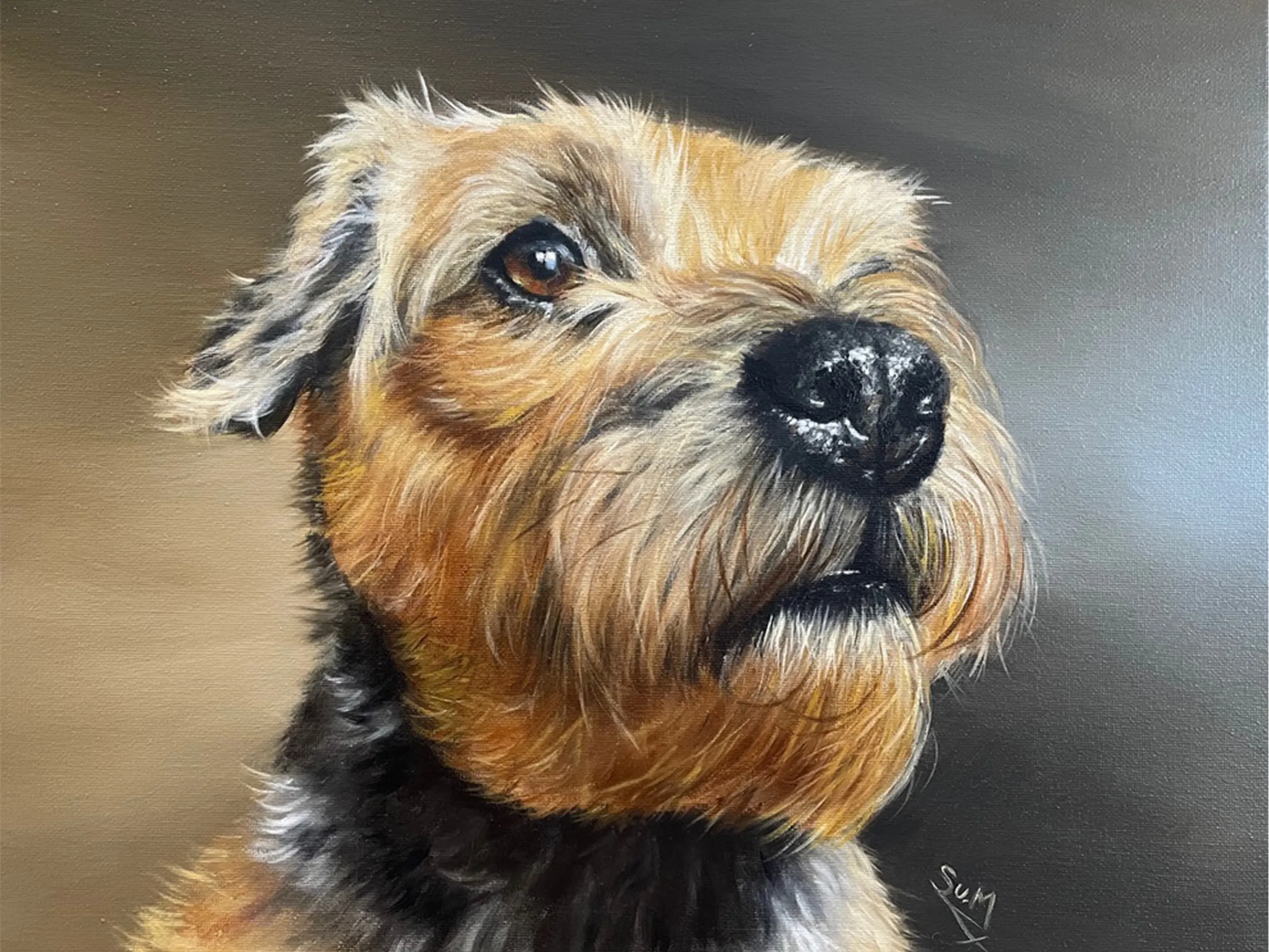 Petit Chien — art print of a terrier
