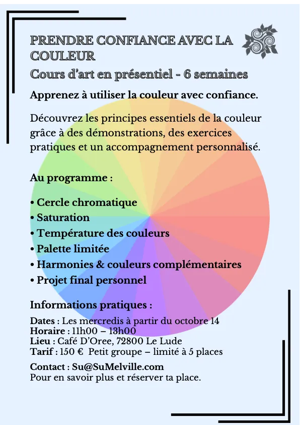 6 Week Course, Le Lude (72) flyer