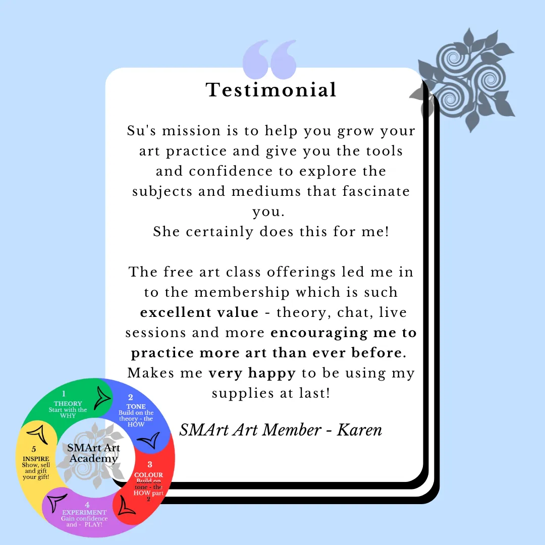 SMArt Art Academy testimonial from Karen