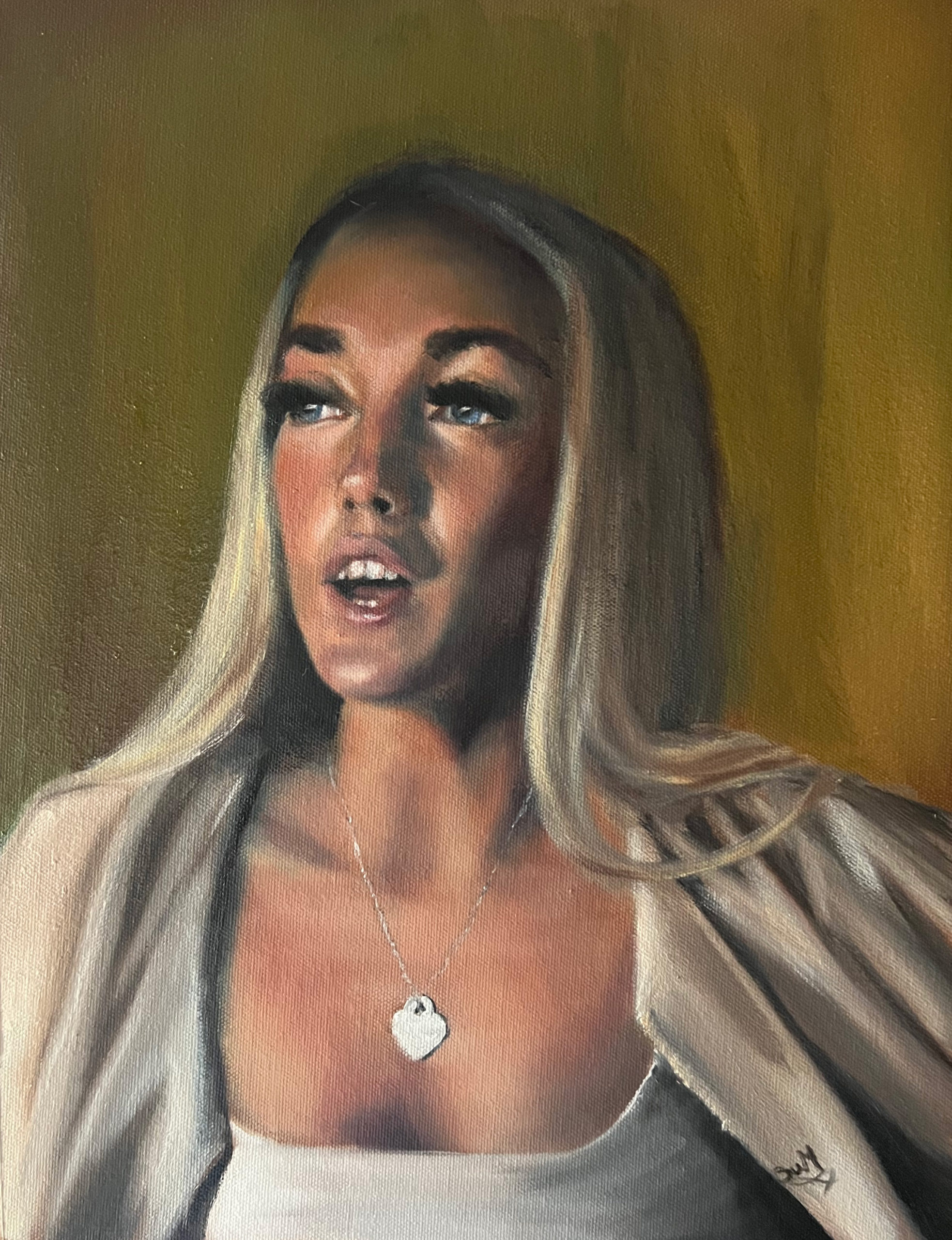 Portrait painting of Alice