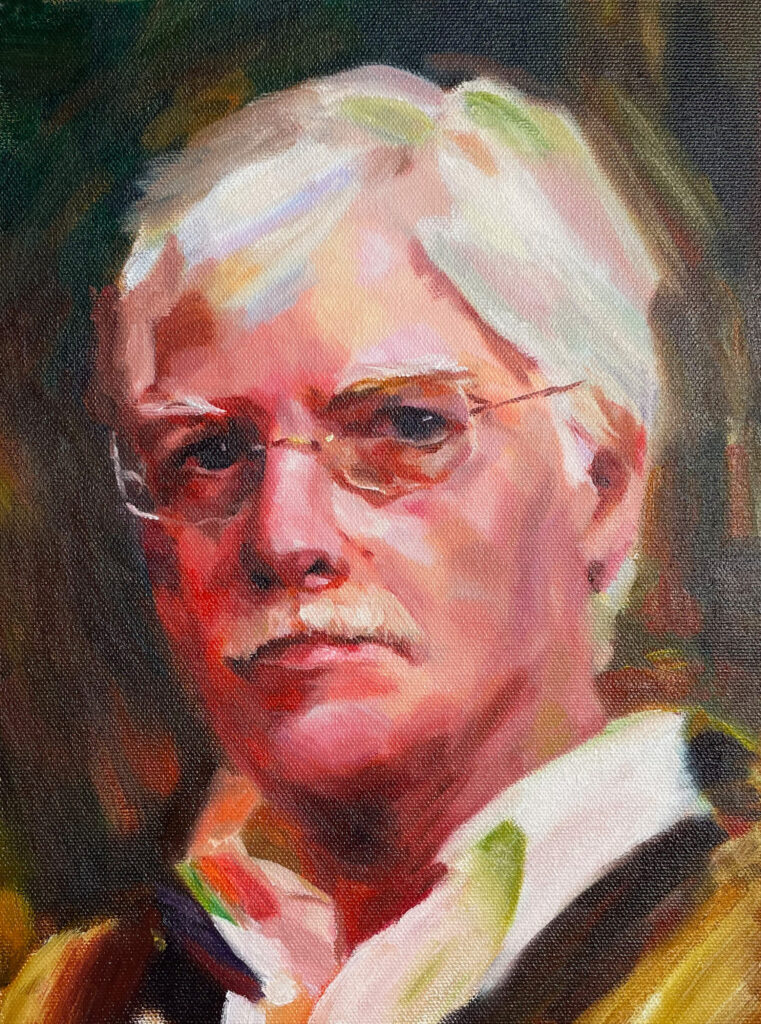 R Schmid - Masters copy Oil Portrait